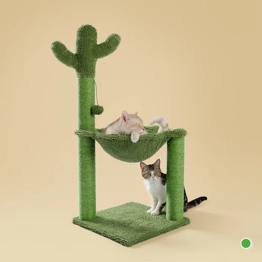 Pejam Cactus Hammock Cat Tree Scratcher