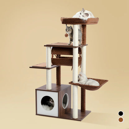 Pejam Cool Luxury Tunnel Modern Cat Tree