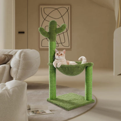 Pejam Cactus Hammock Cat Tree Scratcher