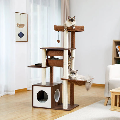 Pejam Cool Luxury Tunnel Modern Cat Tree